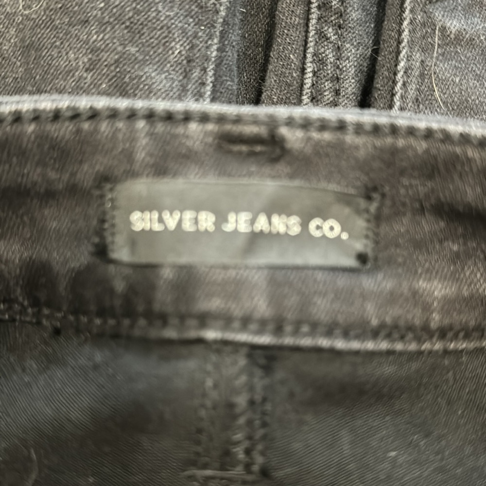 Silver jeans brand new. Black - Picture 3 of 4